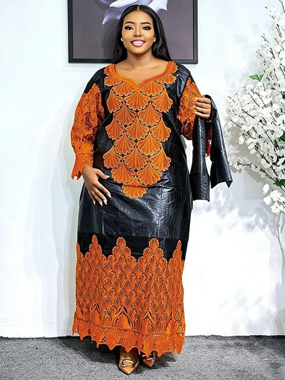 Robes de Soirée et de Mariage Grande Taille pour Femmes Africaines 2026 Nouveauté Dashiki Ankara Bro