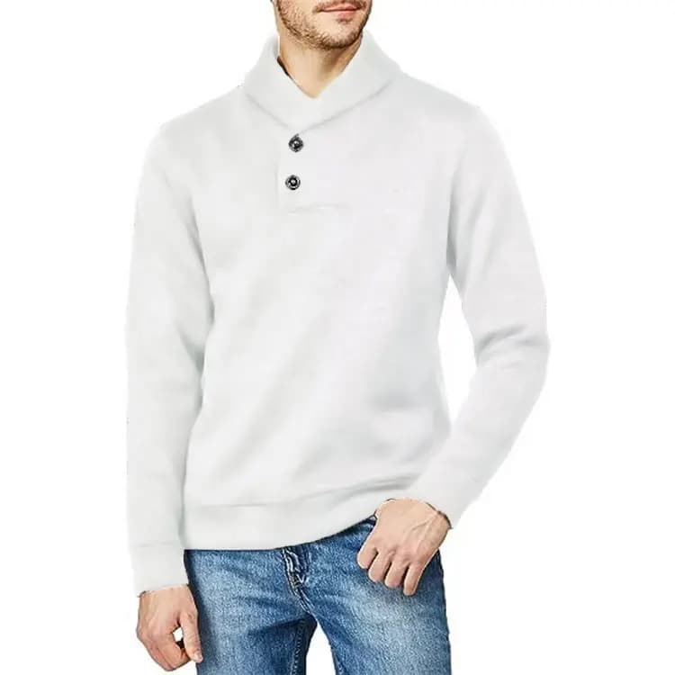 Nouveaux chandails à col roulé pour hommes automne hiver chaud à manches longues pulls tricotés vête