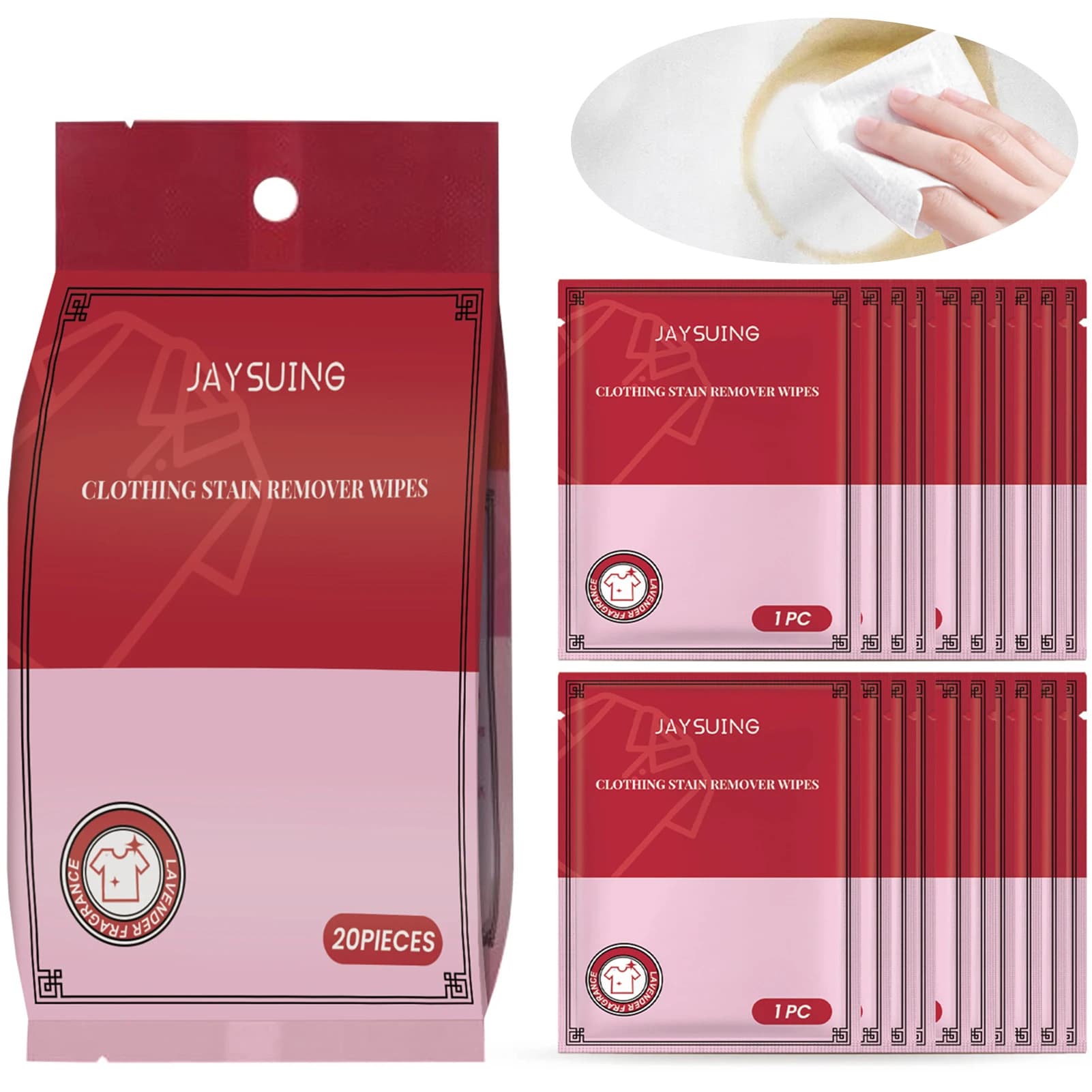20/40/100/200 pièces lingettes pour vêtements veste chemise chemisier Protection de couleur éliminat