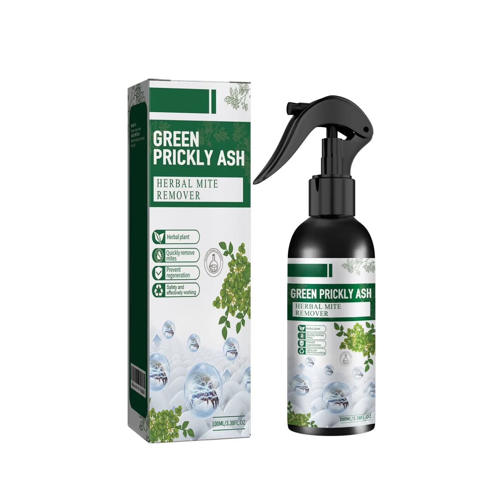 Spray anti-acariens et pour lits, désinfectant d'intérieur pour lits, canapés, tapis et armoires, an