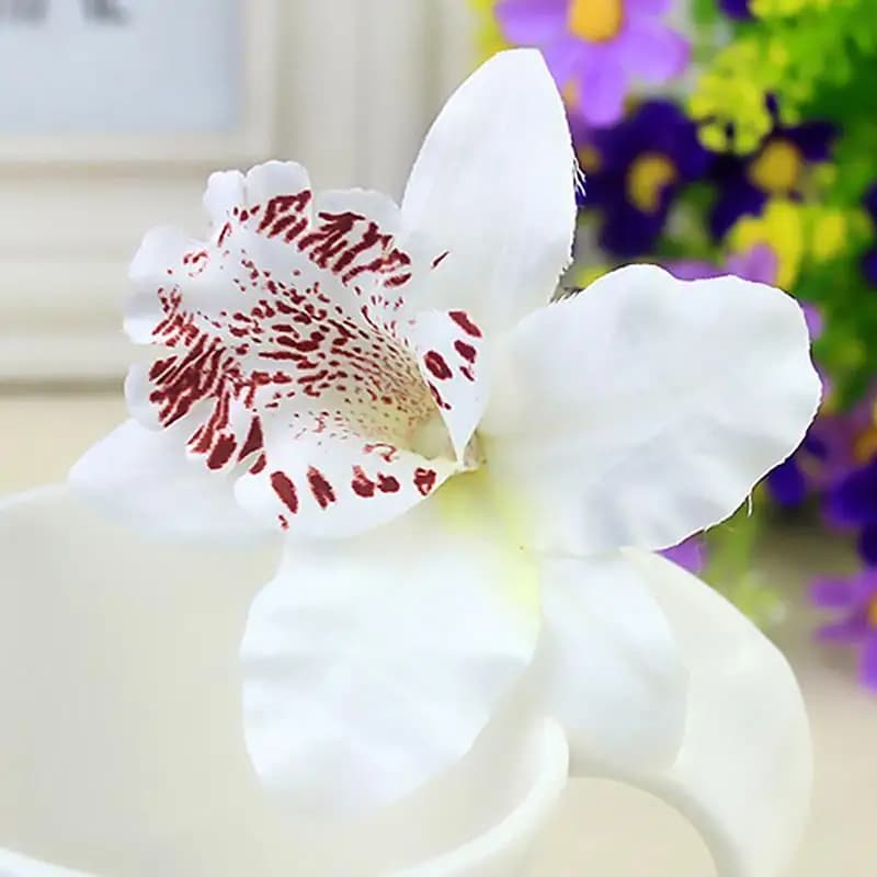 Épingles à cheveux fleur rose pour patients élégants, broches de demoiselle d'honneur de mariage col
