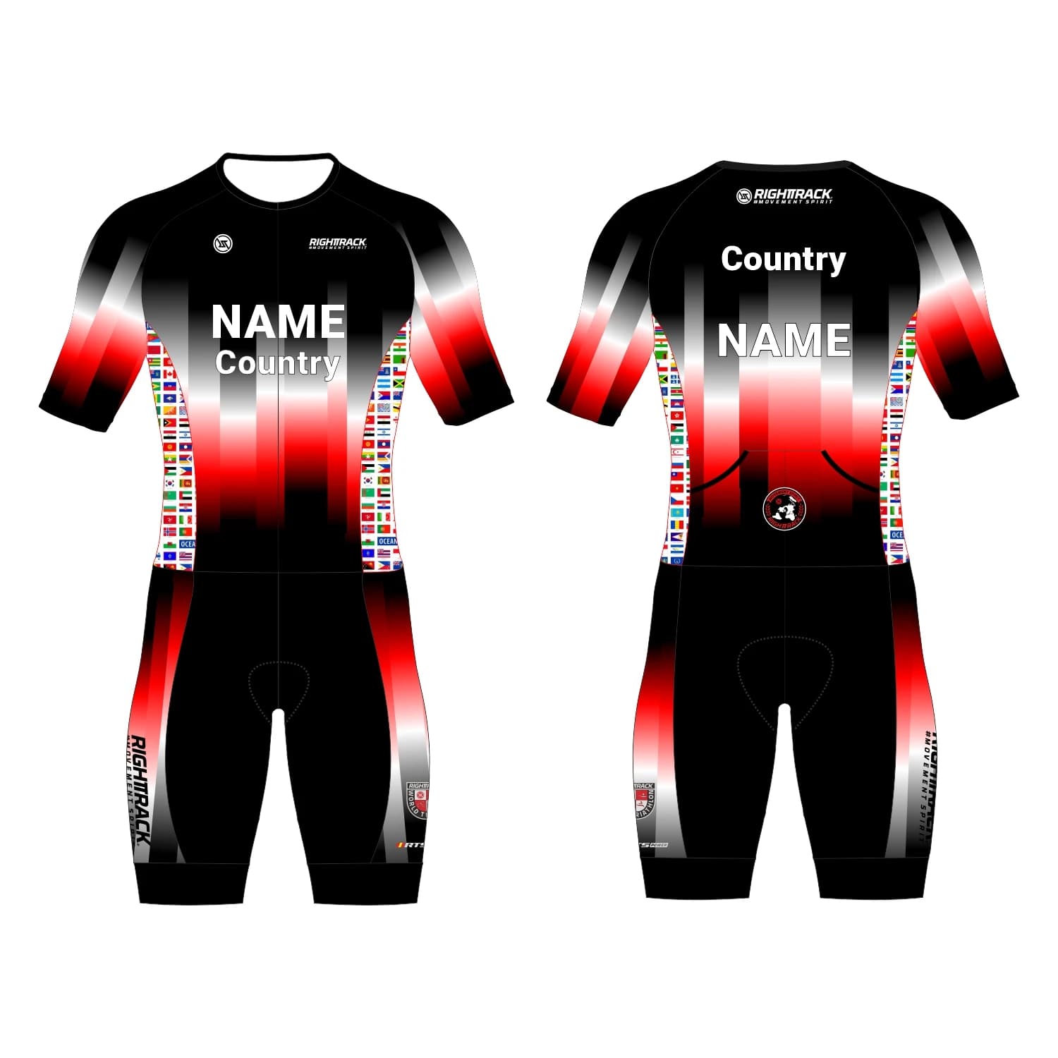 Impression sur demande Trisuit personnalisé Triathlon combinaison vêtements combinaison natation cyc