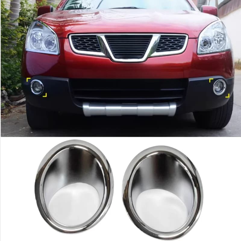 Accessoires 2007 2008 2009 adaptés à NISSAN QASHQAI DUALIS, couvercle de garniture de lampe antibrou