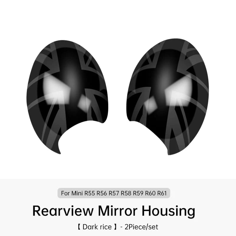 Coque de boîtier de rétroviseur de voiture pour Mini Cooper R55 R56 R57 R58 R59 R60 R61 ABS, accesso