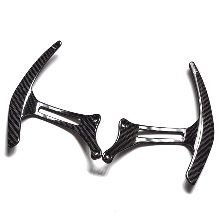 Extension de palettes de volant en fibre de carbone rouge pour Ferrari 458 430 360, accessoires inté
