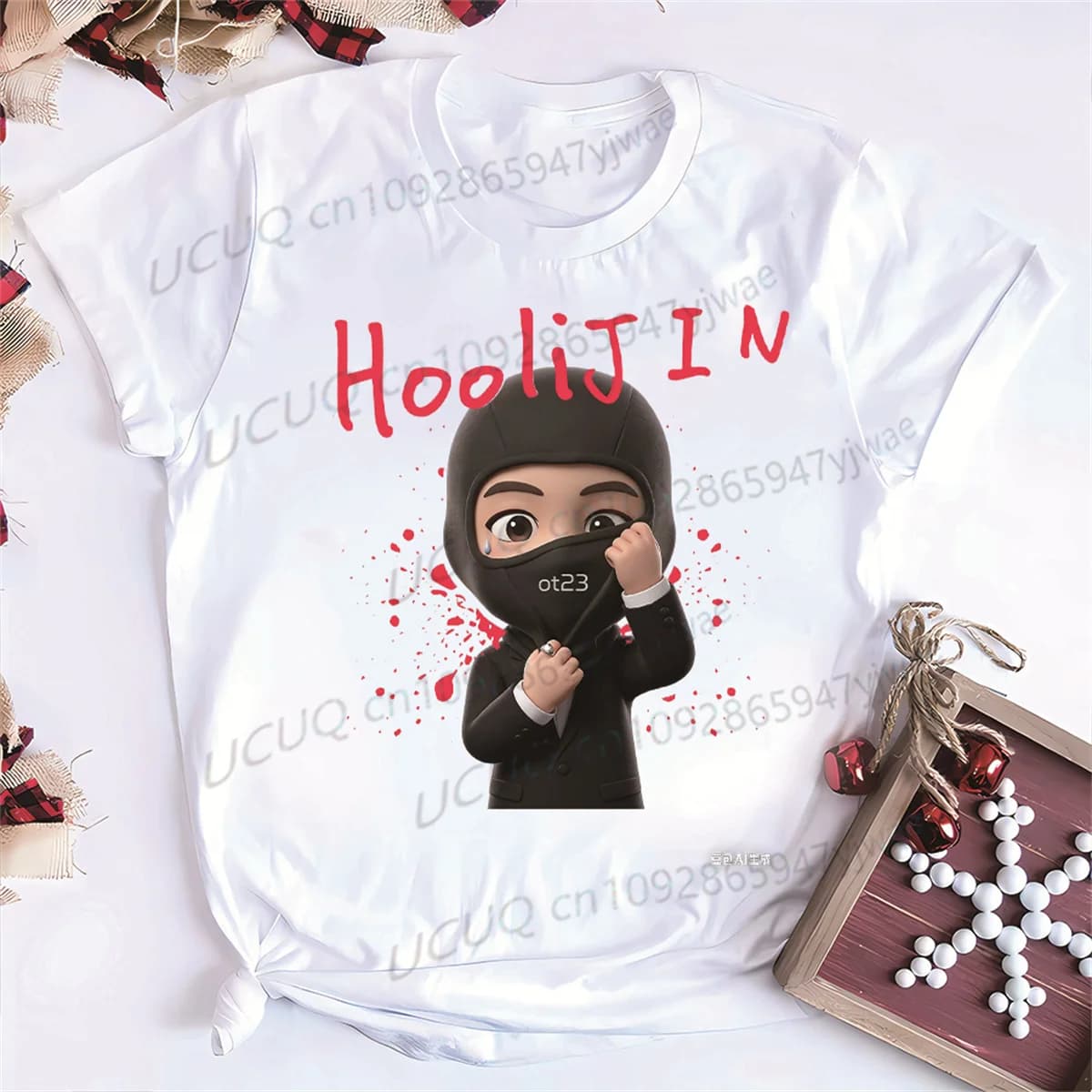 T-shirt de concert Kpop, T-shirt inspiré de Hooligan Fun, cadeau coréen pour fans Kpop, haut en coto
