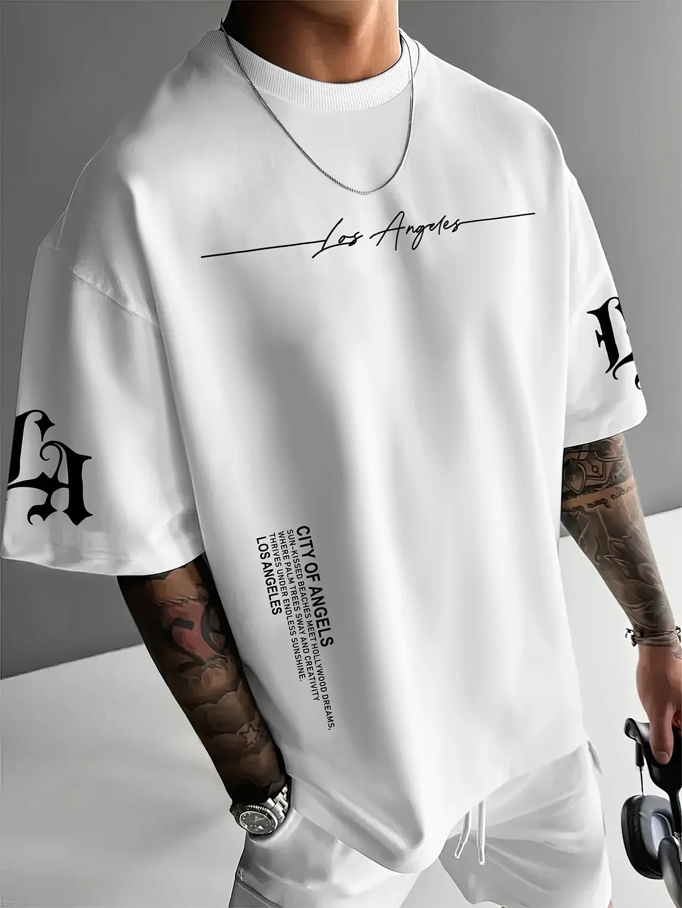 Le nouveau T-shirt pour hommes d'été 2025 est un haut simple pour hommes d'extérieur décontracté et 
