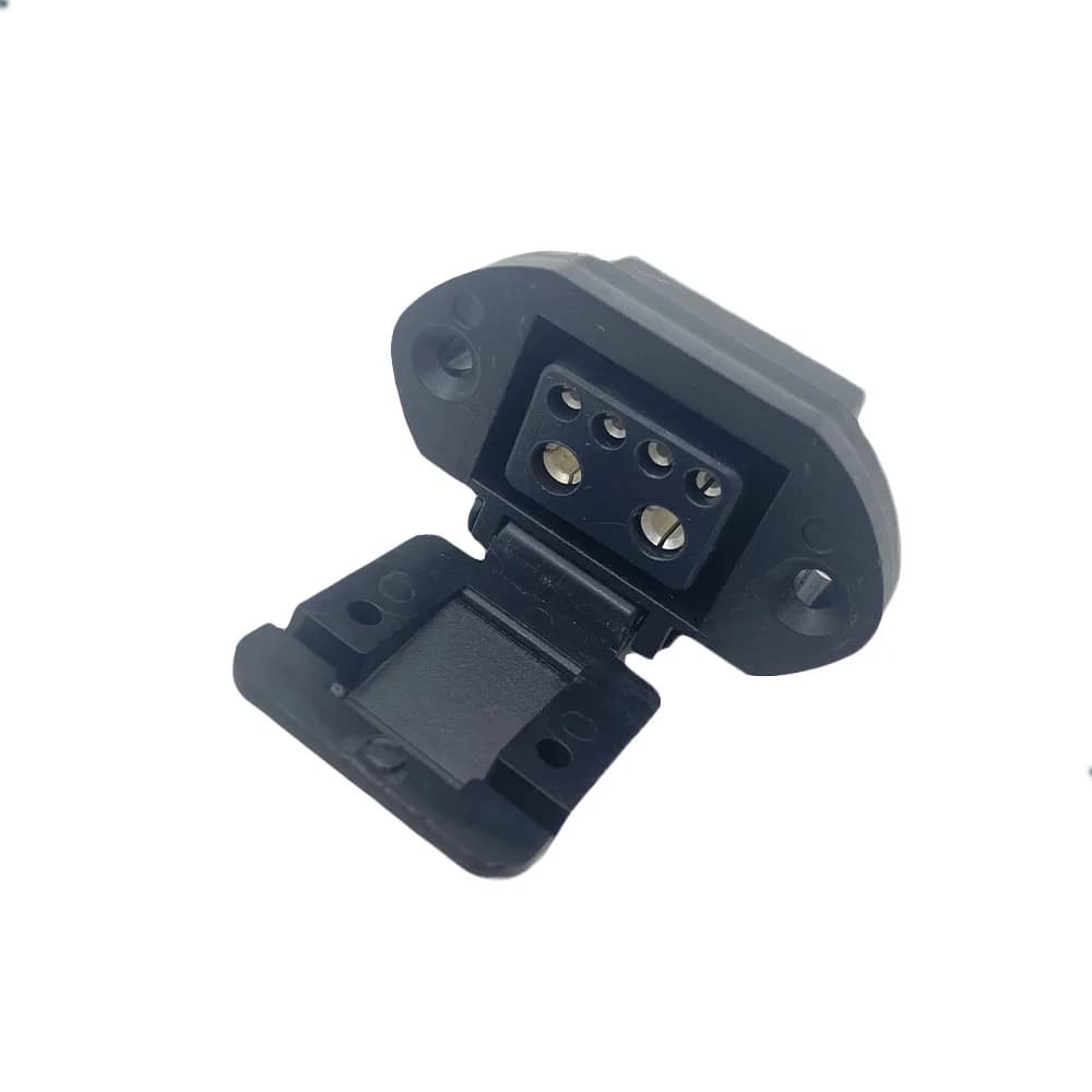 Connecteur d'alimentation/2 + 4, prise de cordon d'alimentation, connecteur de charge de batterie po