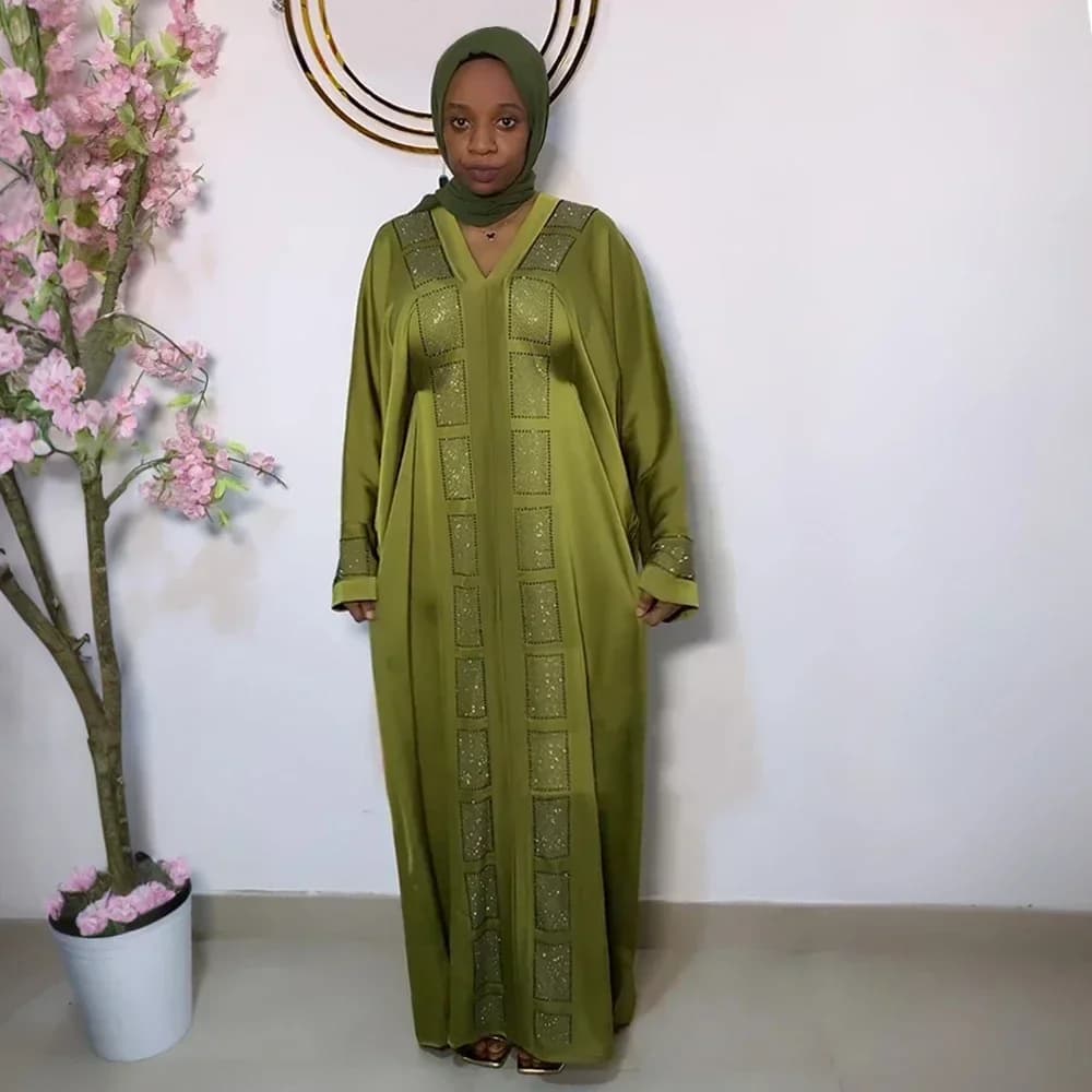 Abayas pour femmes dubaï Robe de mode musulmane africaine Caftan Marocain robes de soirée Boubou Rob