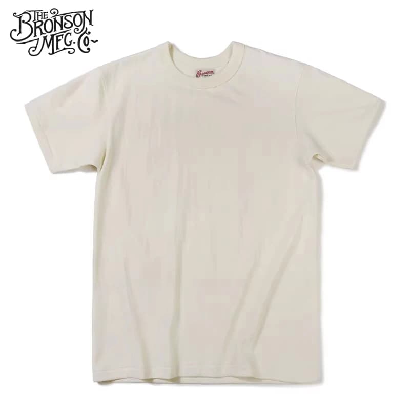 Bronson T-shirt tubulaire sans couture léger T-shirts de base unis pour hommes d'été