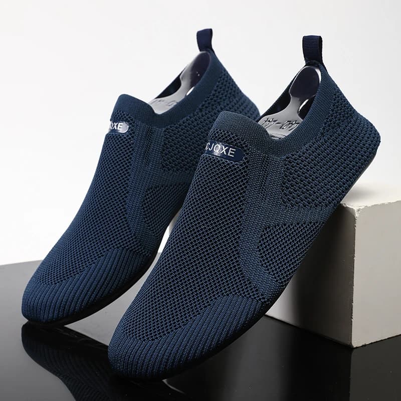 Mocassins pour hommes printemps-été, baskets décontractées en une seule pièce pour le confort et la