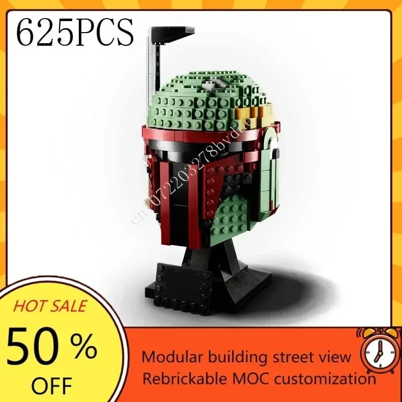 Boba Fett – Kit de figurines moyennes, série MOC Space Battle, Puzzle, jouet d'assemblage de vacance