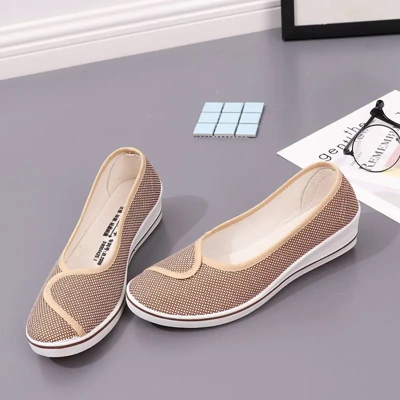 Chaussures femme cale sans lacet chaussures basses pour femmes A avec élégant prix Original offres é