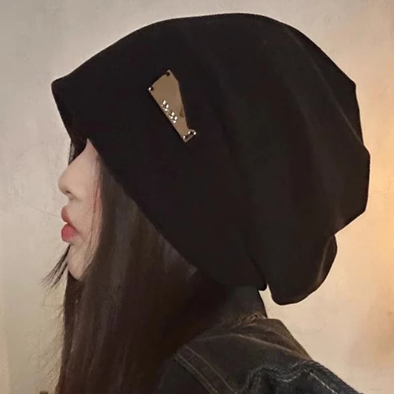 American Black Pys-Bonnet d'hiver chaud pour la protection des oreilles, bonnet en fil