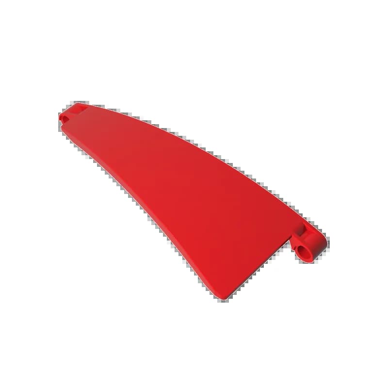 Gobricks 10 pièces 67142 briques techniques panneau incurvé 5x13x2 pièces coniques gauche Compatible