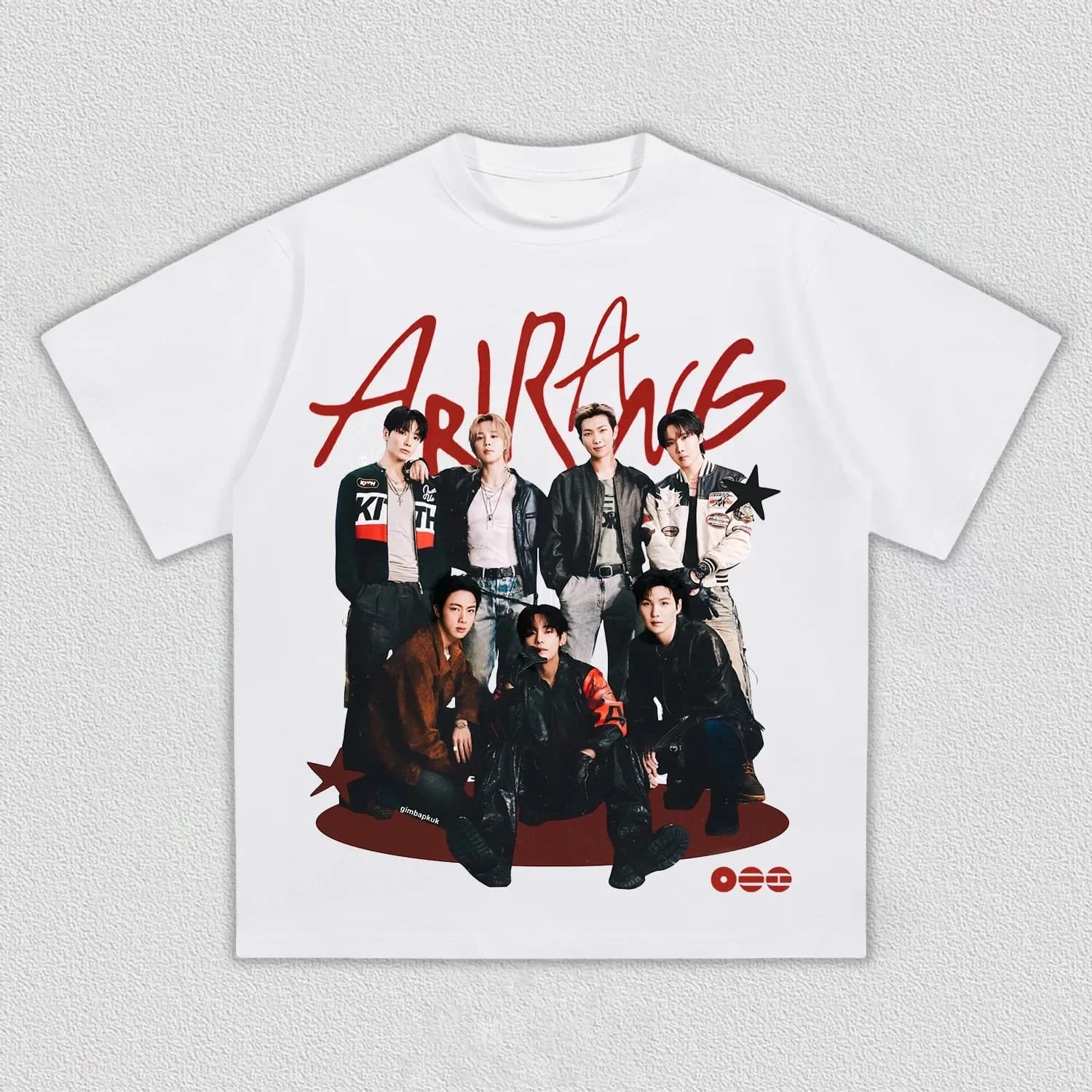 Nouveau T-shirt BTS Arirang 2026 avec motifs graphiques, pour hommes et femmes, été, 100% coton, hau