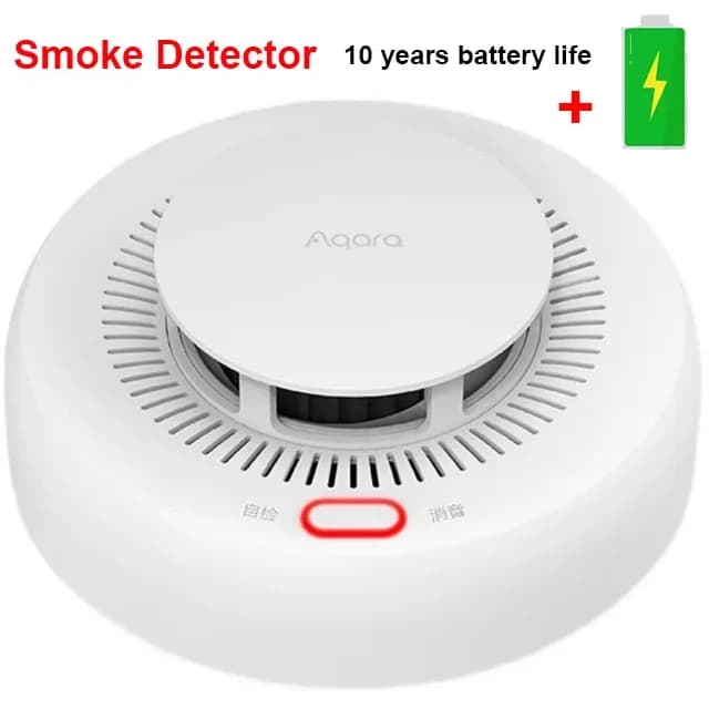 Aqara détecteur d'alarme de fumée capteur JY-GZ-01AQ détection de fumée très sensible fonctionne ave