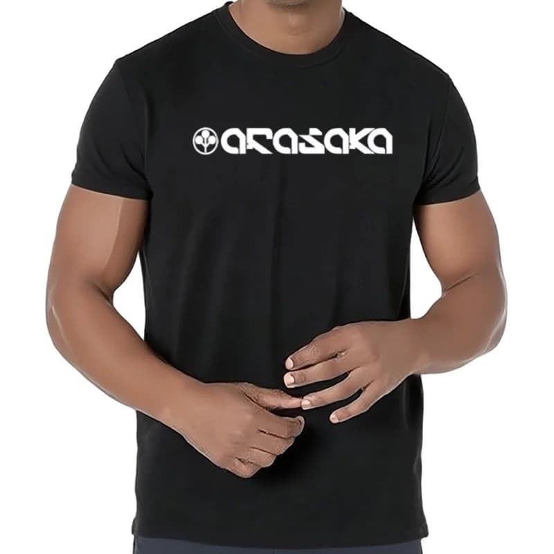 Arasaka Corporation entreprise de fiction Sci Fi Scifi t-shirt homme été à manches courtes coton T-s
