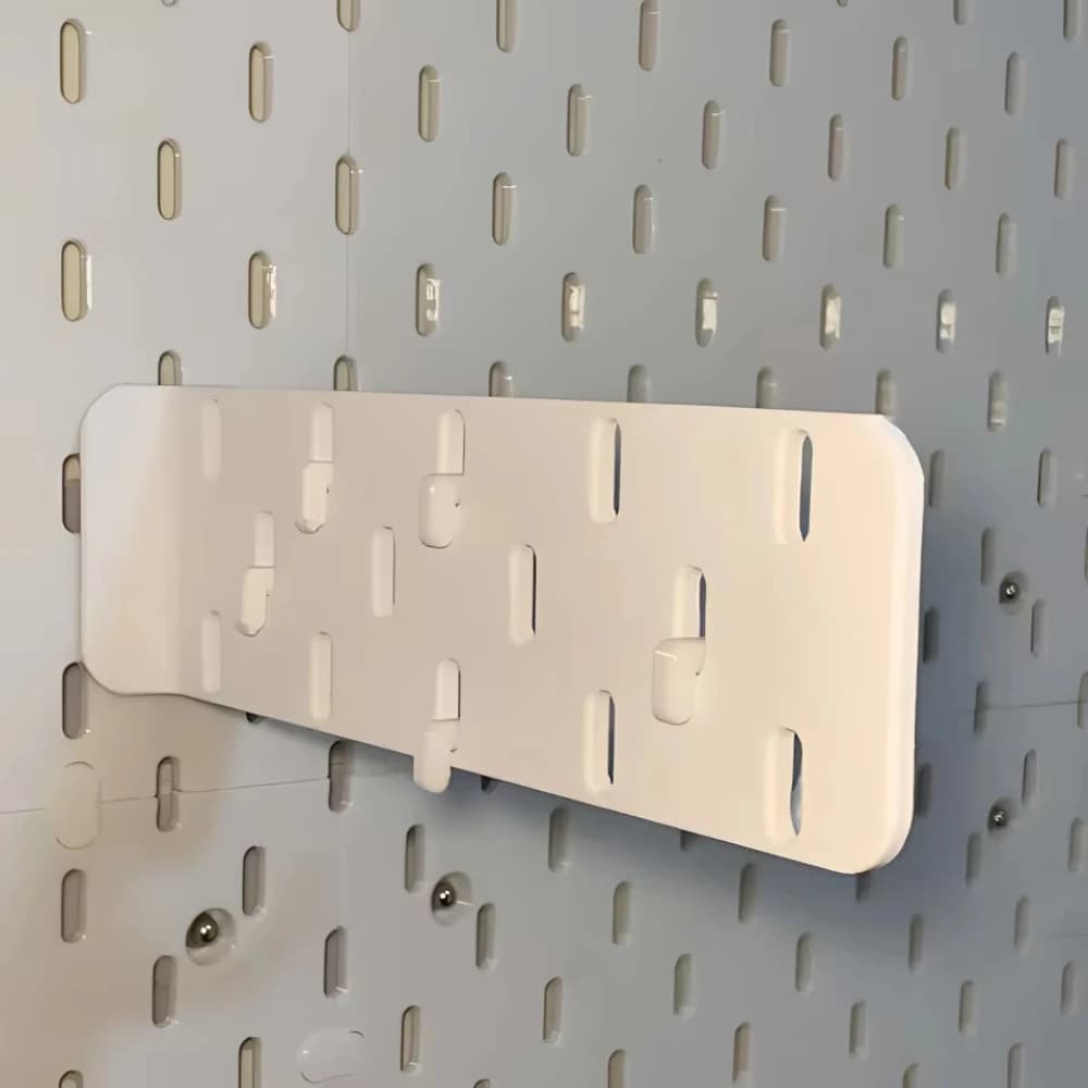 Planche d'organisation imprimée en 3D de 21 cm, accessoire d'extension latérale pour IKEA ‌ Crochet 