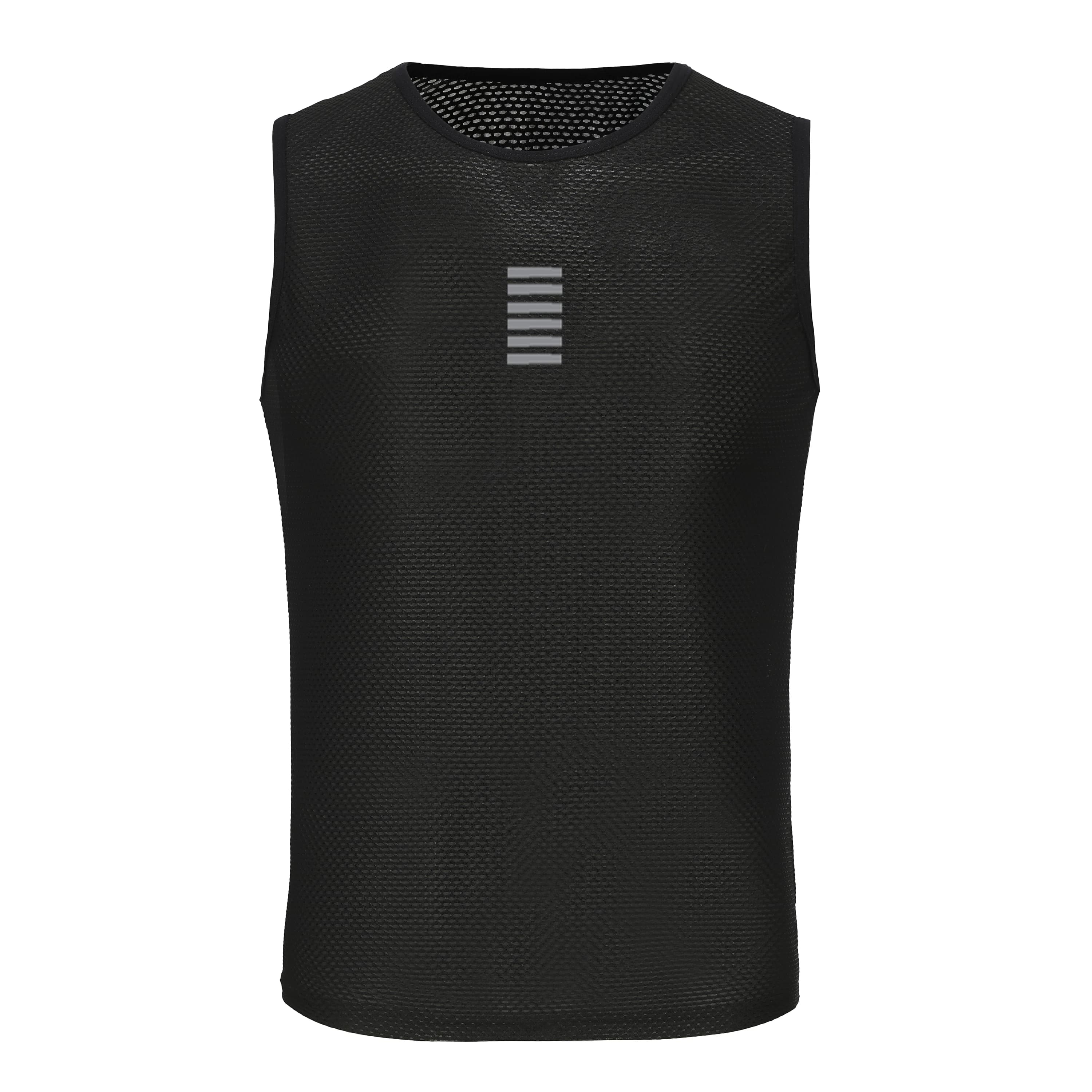 Rsantce 2024 couche de Base de cyclisme à manches courtes vélo sport vélo chemise sous-vêtements cou