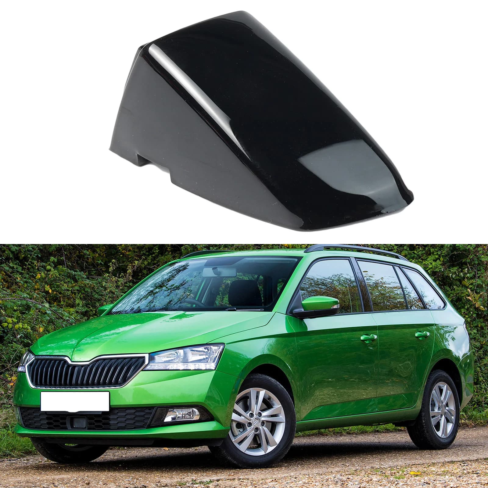 Pour Skoda Fabia Kamiq Karoq Kodiaq Octavia Scala Superb pilotes avant gauche porte serrure capuchon