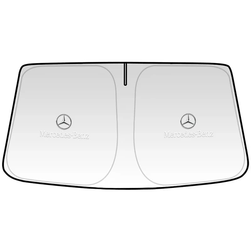 Accessoires pare-soleil pour pare-brise de voiture Mercedes Benz, pour Mercedes Benz AMG W203 W206 W