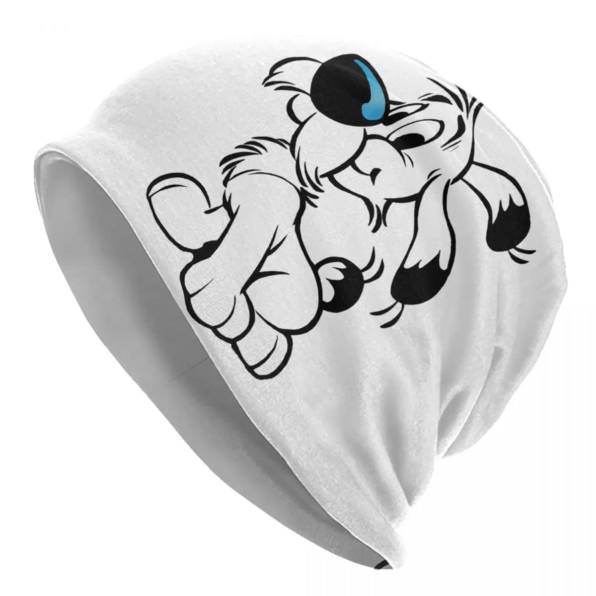 Bonnets personnalisés Astérix et Obélix Dogtravaillait x, Skullies, Bonnets, Bonnets, Bonnet, Attach