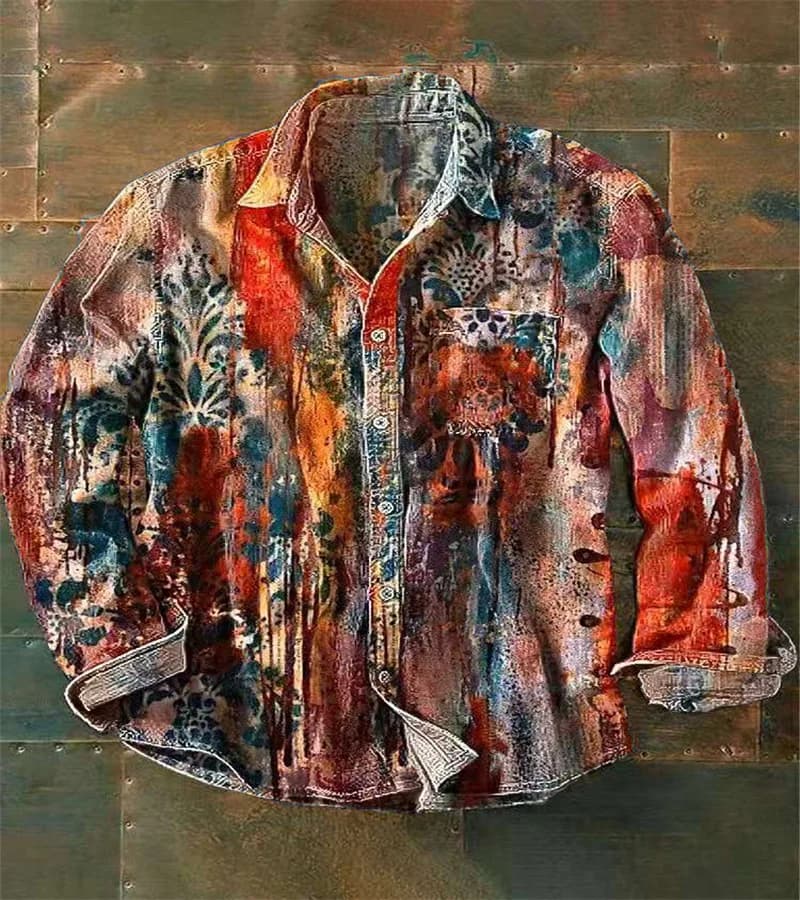 Chemise à manches longues pour hommes, flambant neuf, mode décontractée, 100% lin, polyvalente, à la