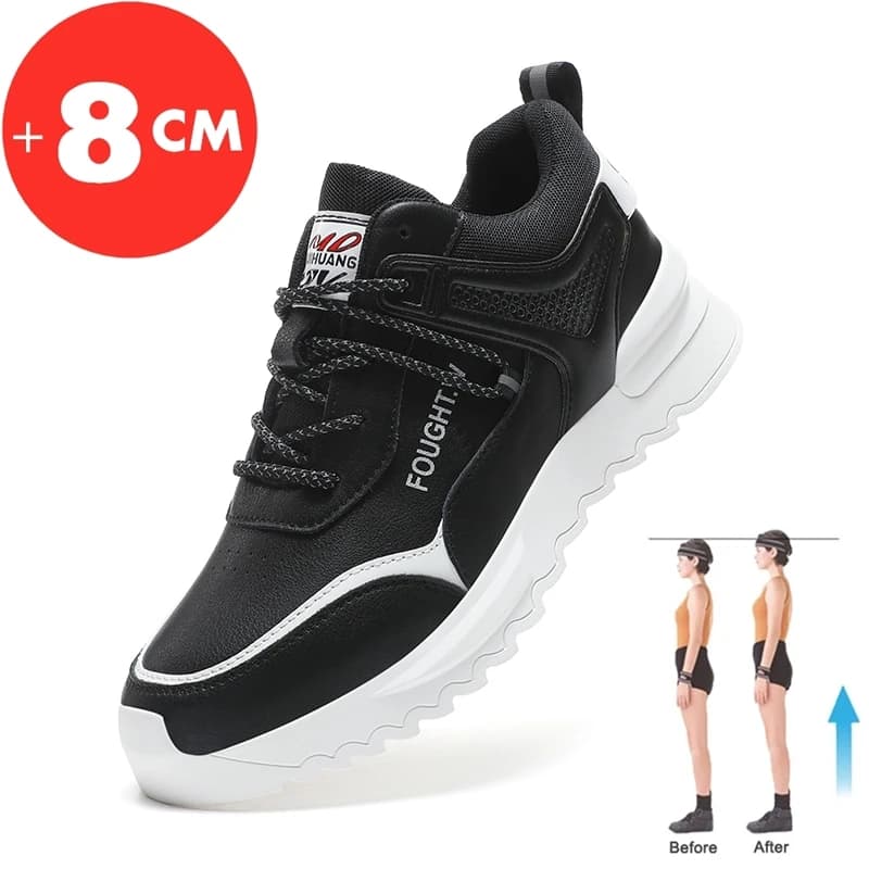 Chaussures rehaussantes respirantes pour hommes, baskets de sport, l'offre elles intérieures, recomm
