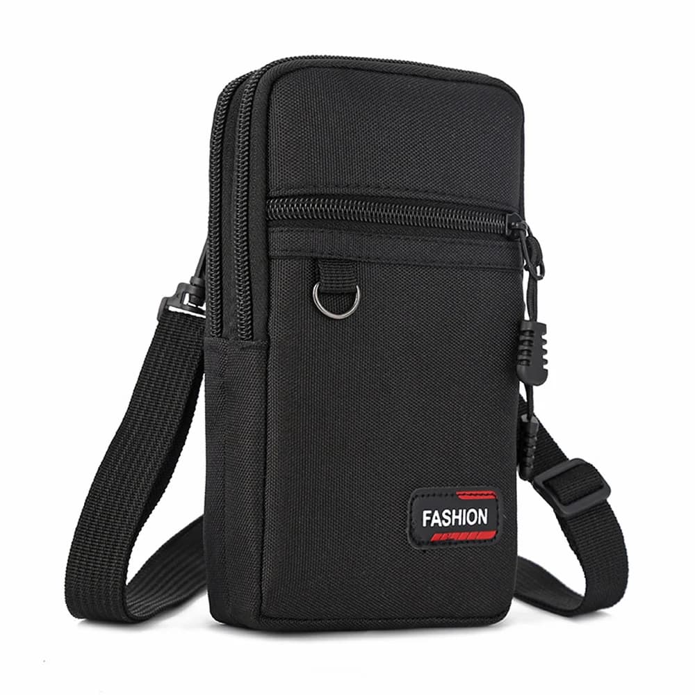 Étui pour téléphone portable pochette taille sac multifonction en plein air décontracté hommes taill