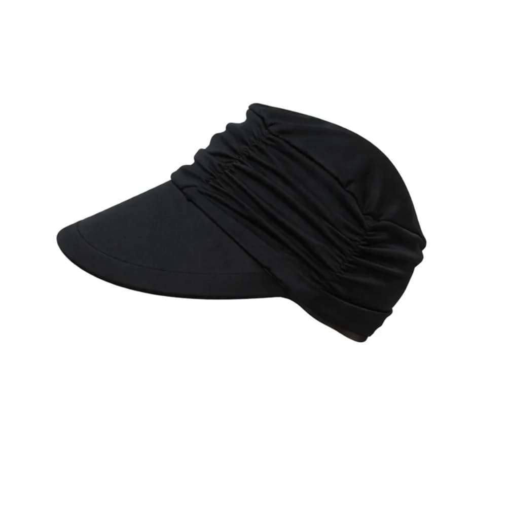 Chapeau de soleil à large bord pour femme, ajustement élastique, protection UV, visière rafraîchissa
