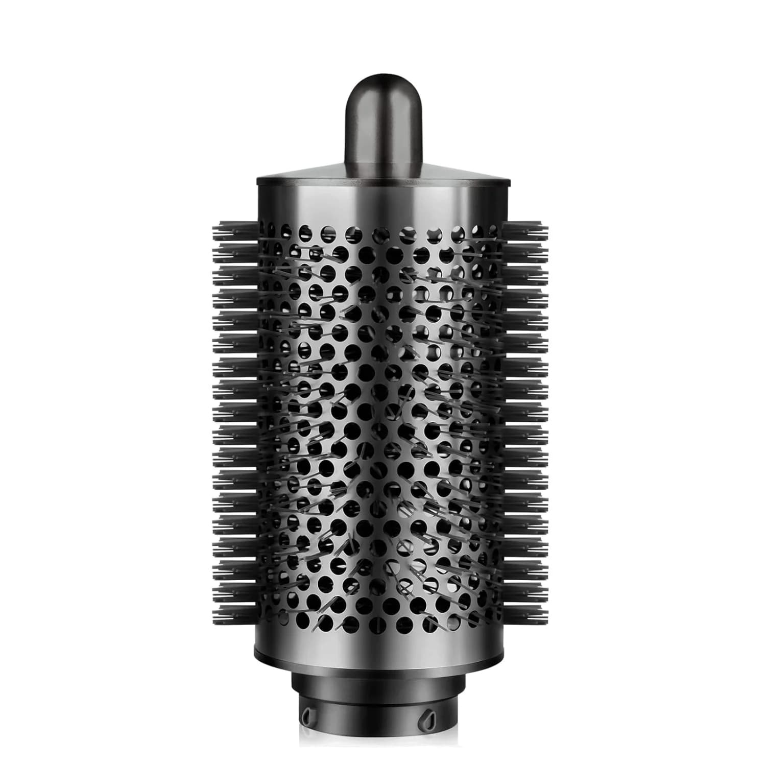 Nouveaux accessoires de brosse ovale grande taille améliorés, brosse cylindrique grande taille grise