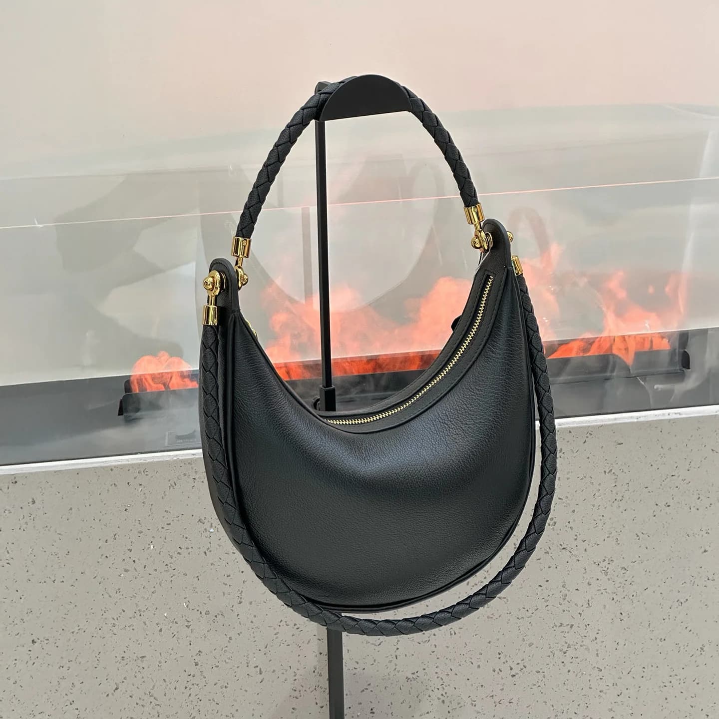Mendy sac pour femme nouveau sac à main en cuir croissant sous les bras sac Vintage élégant sac à ba