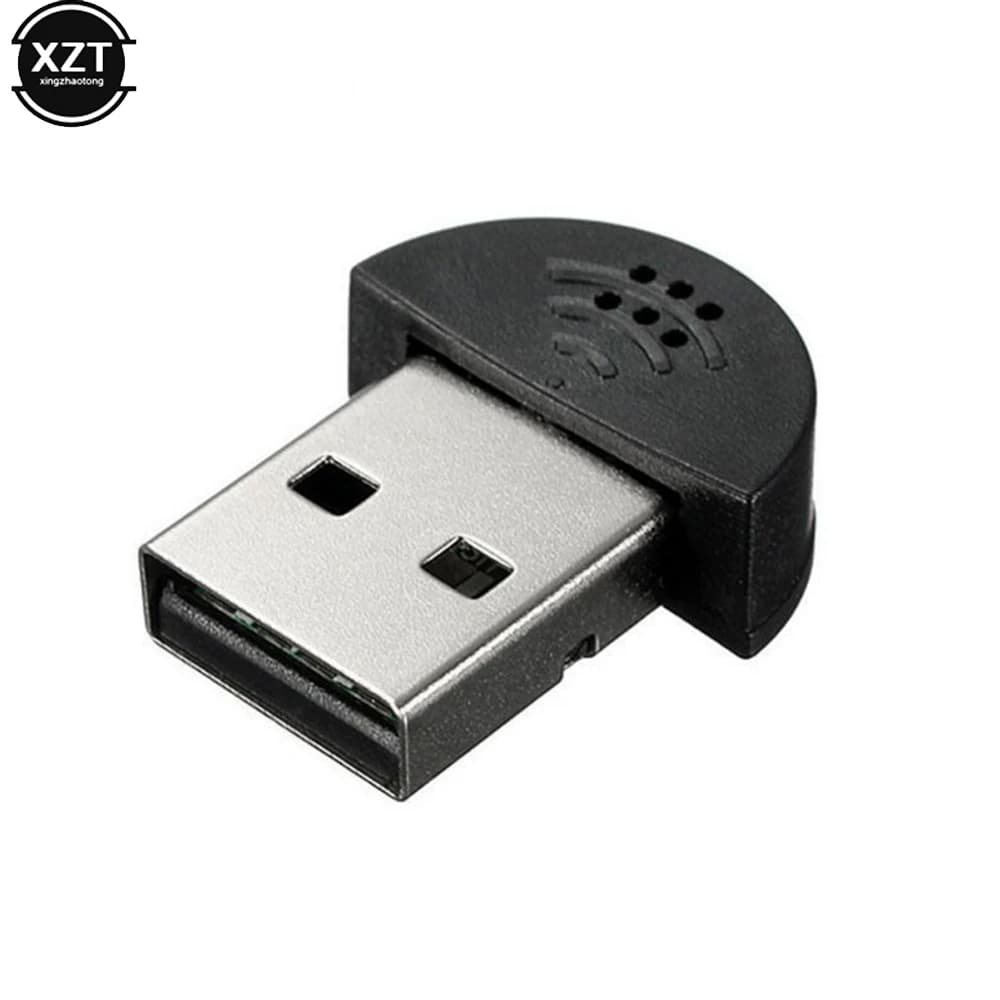 Super Mini USB 2.0 Microphone MIC adaptateur Audio Portable Studio pilote de parole gratuit pour ord