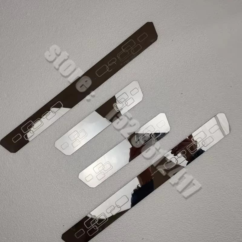 Pour Citroën C3 Aircross C4 Picasso C5 2017~2023 Accessoires Plaques de protection de seuil de porte