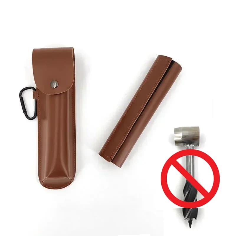 Clé à tarière, perceuse à main de survie en plein air, équipement de survie, outil de sport, artisan