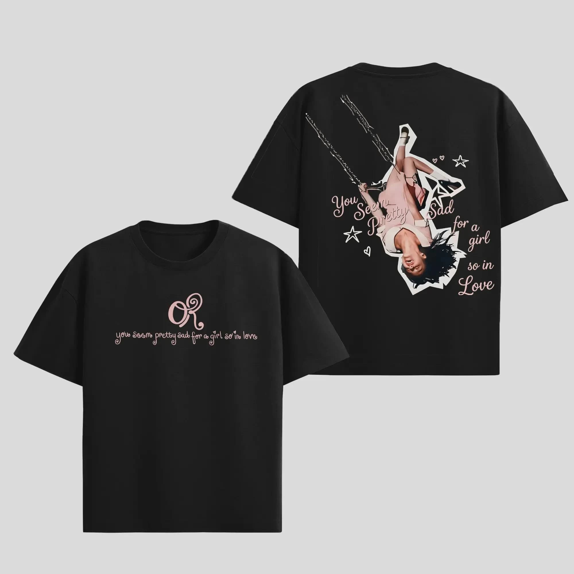 T-shirt Singer Olivia 2026 Unraveled Tour pour hommes et femmes, vêtements d'été en coton, Hip-hop, 