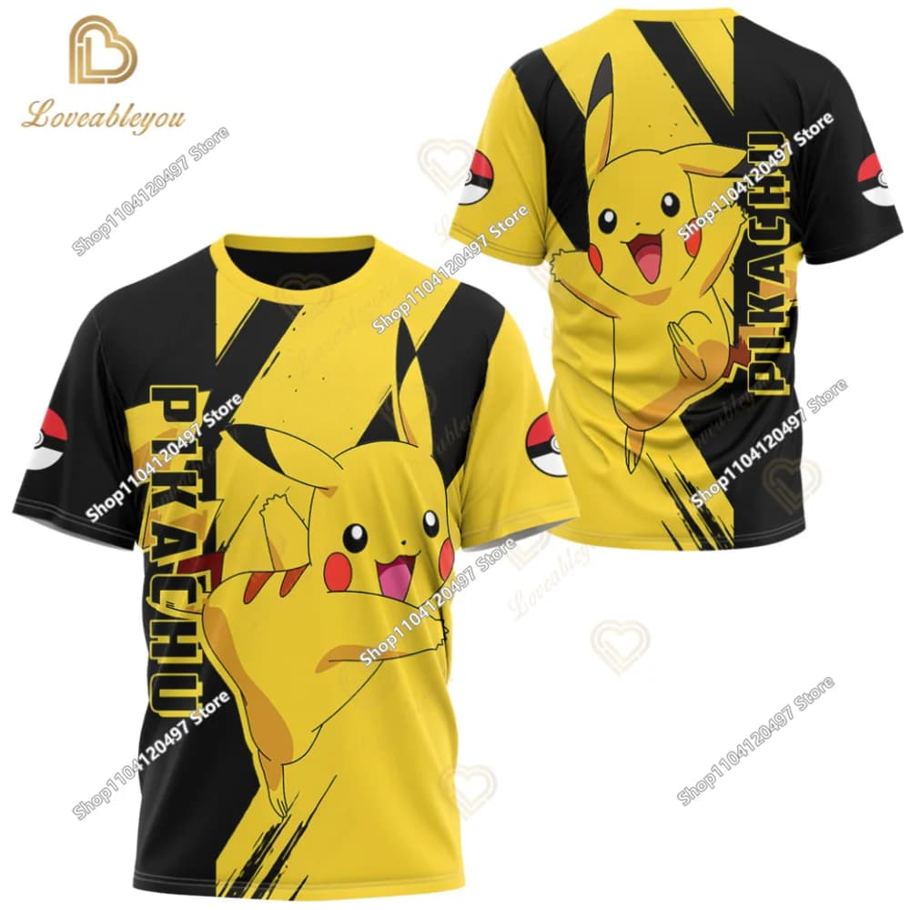 Sweat-shirt à capuche Pokemon pour enfants de 3 à 14 ans, manteaux d'automne et d'hiver, pulls Pikac