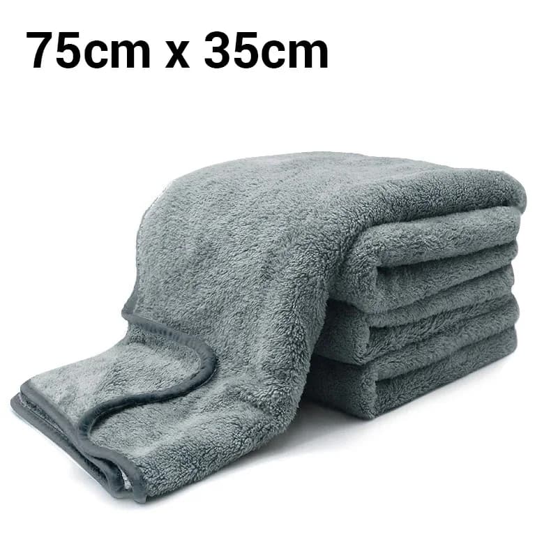 SEAMETAL Serviette de lavage de voiture en microfibre Serviettes de nettoyage de voiture ultra douce