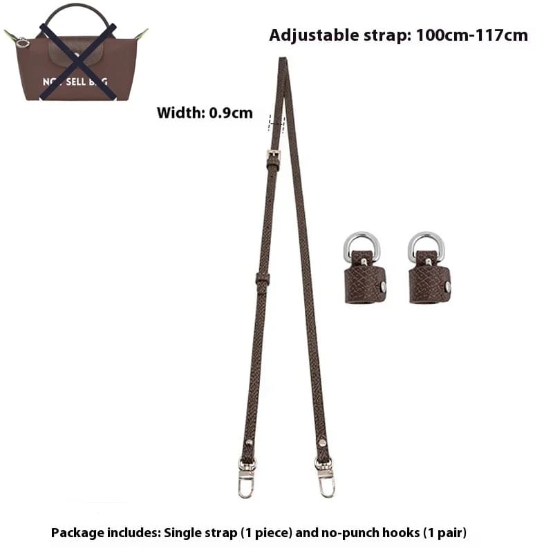 Sac en cuir bandoulière pour Longchamp moka Mini sac remplacement Durable bandoulière sac Modificati