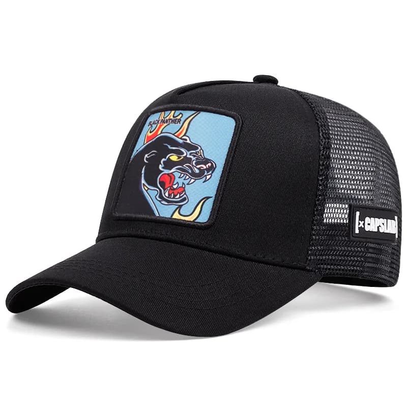 Casquette de baseball Black Panther de haute qualité pour le sport en plein air, printemps et été, b