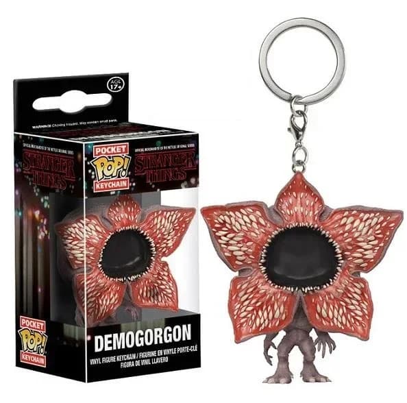 Funko Pop porte-clés de poche onze Robin Steve Dustin porte-clés Demogorgon chaîne modèle Carvinal a