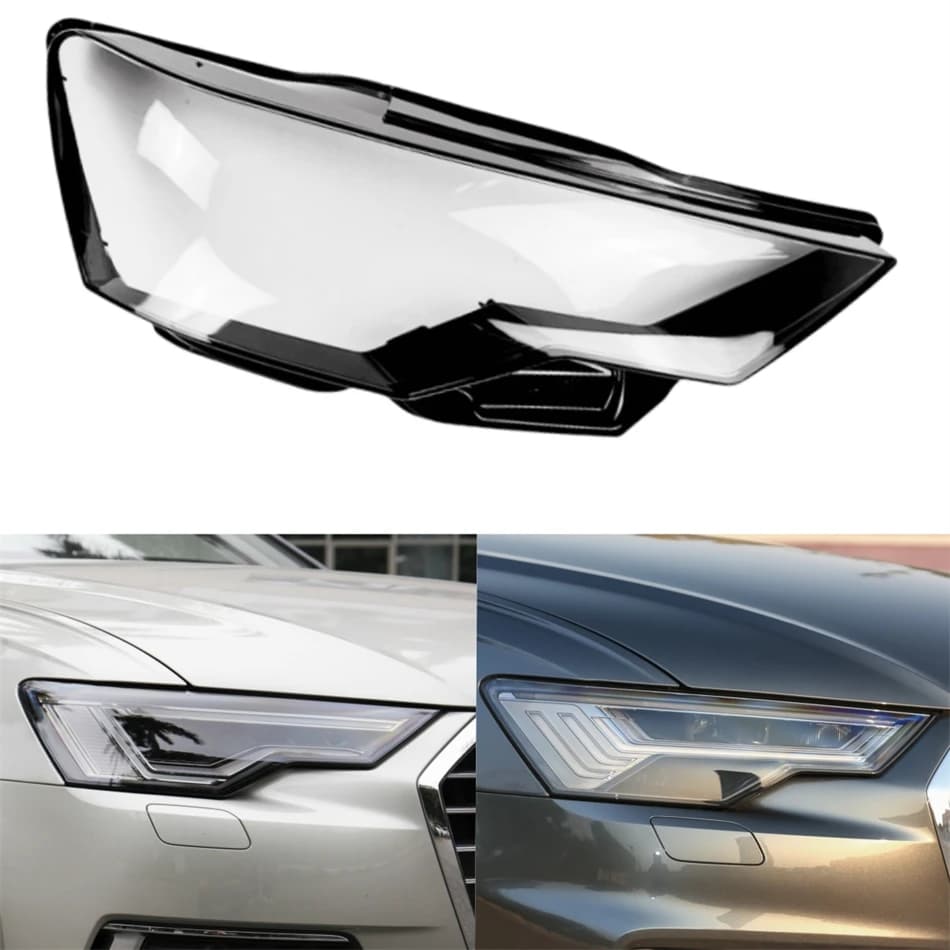 Pour Audi A6 A6L C8 2019 2020 2021 2022 2023 Accessoire automobile Polycarbonate Haute brillance Ent
