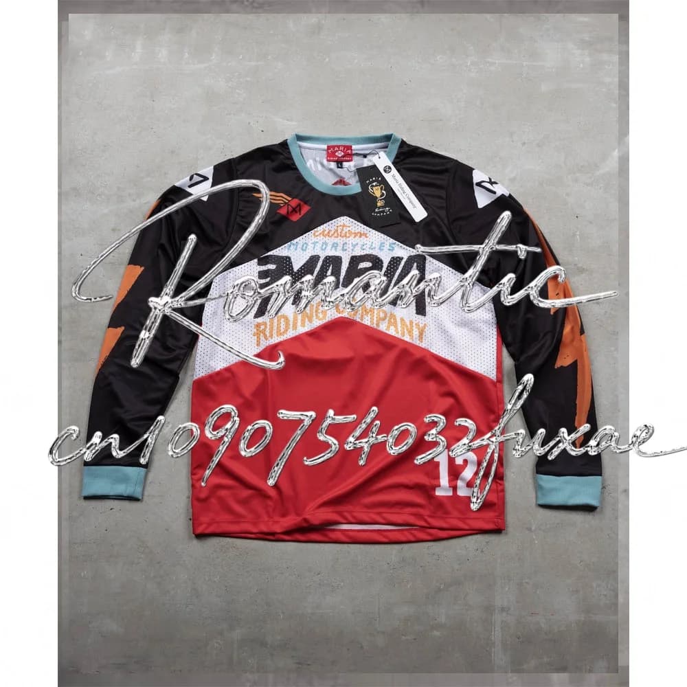 2025 vêtements d'été pour hommes Enduro maillot de Motocross cyclisme hors route course vtt maillot
