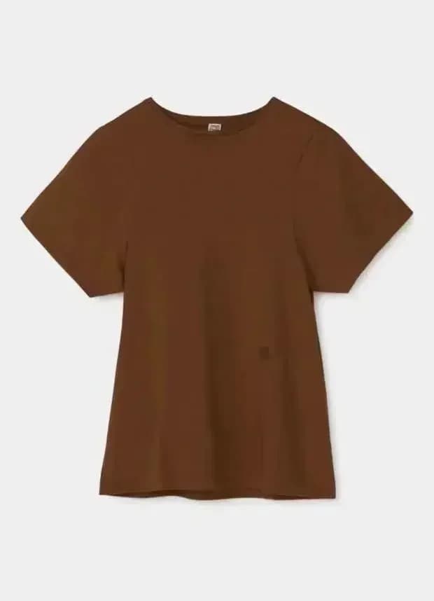T-shirt à manches courtes pour femmes, Simple et confortable, en coton brodé, chemise à bascule