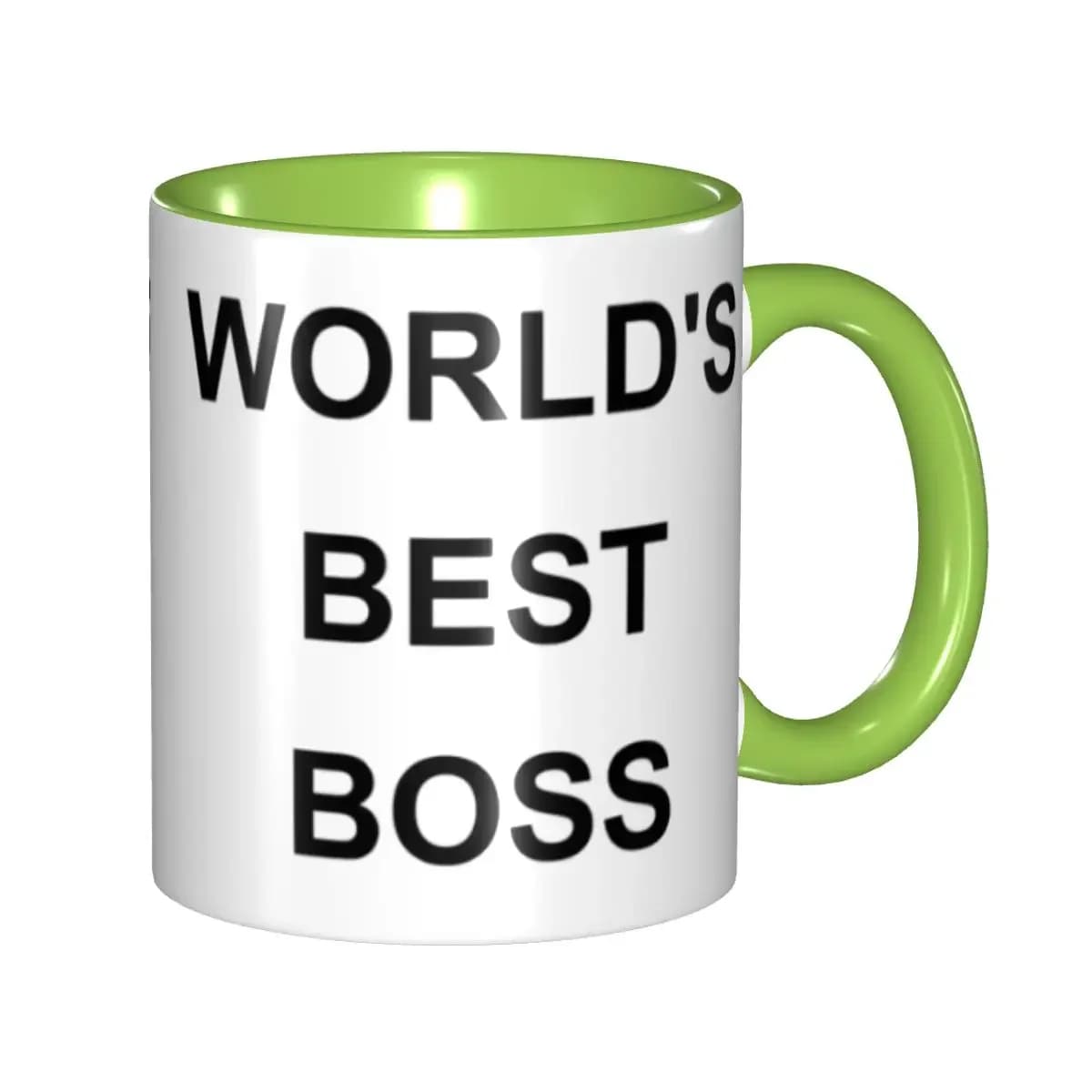 Tasses à café personnalisées « Meilleur patron du monde », tasses à thé au lait en céramique DIY