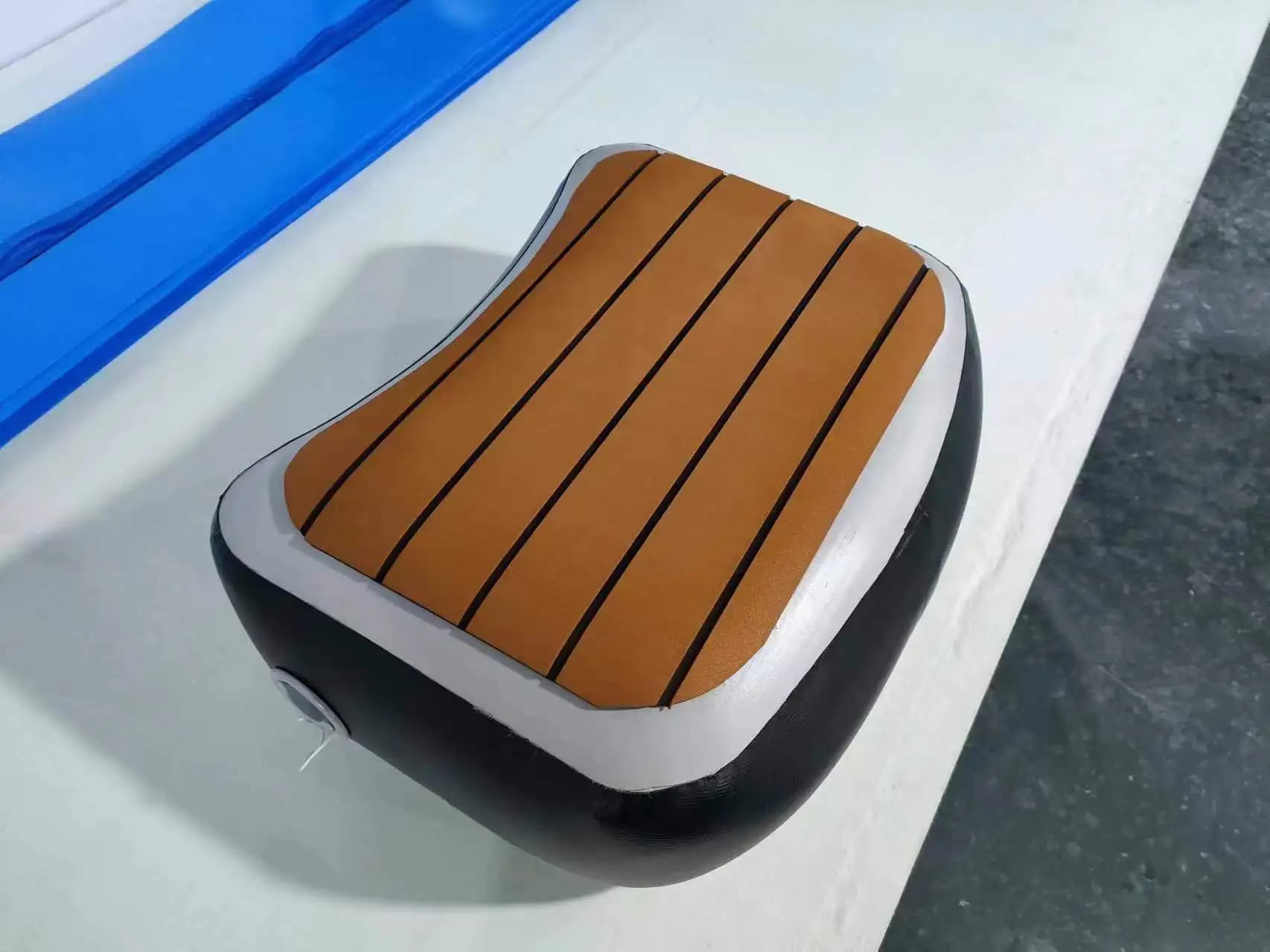 Escalier gonflable portatif d'étape Dwf d'accessoires de piscine de bain de glace de Spa avec Eva an