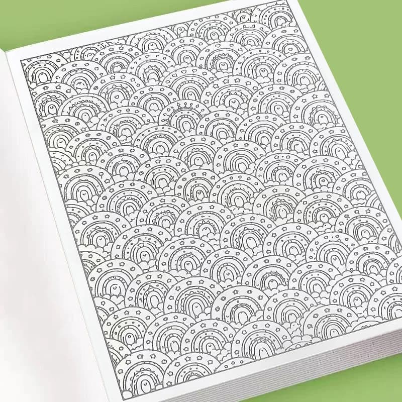 Cahier de traçage et de coloriage pour adultes et adolescents, feuilles de traçage et de coloriage d