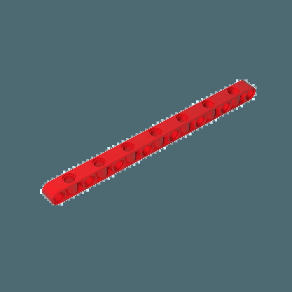 Gobricks 71710 10 pièces Briques Technic, Briques de poutre 1x15, Pièces épaisses avec trous alterné