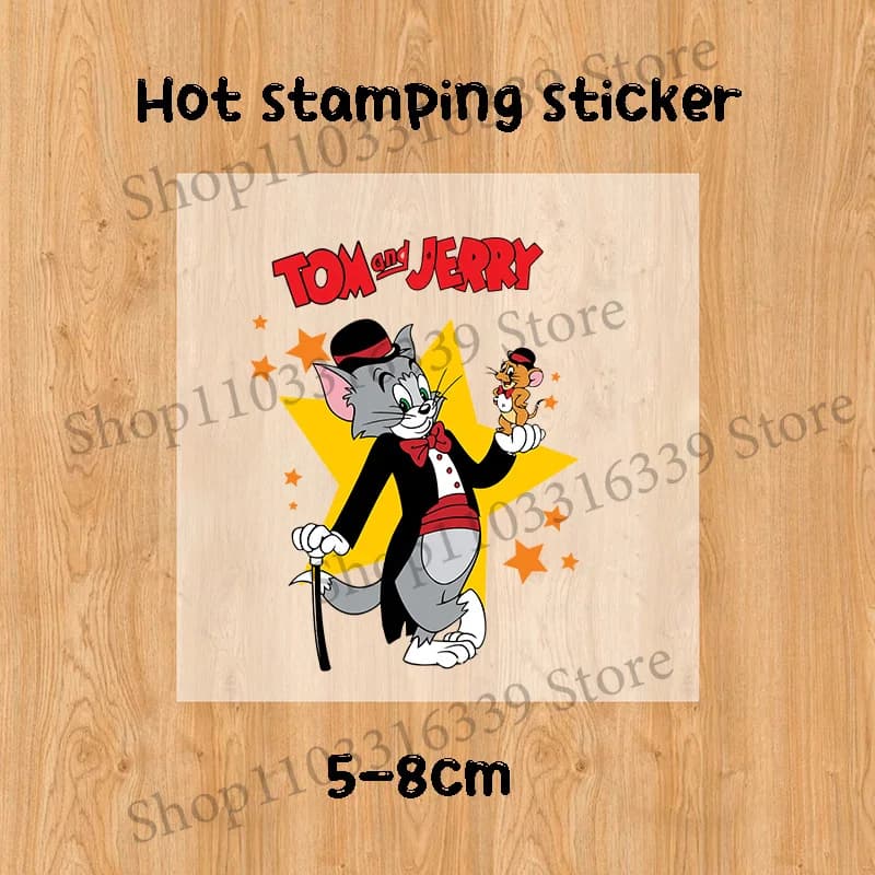 T-shirt Tom et Jerry 2026 pour enfants, vêtements à manches courtes pour garçons et filles, tenue dé